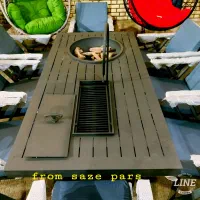 میز آتشدان/آتشکده گازی هیزمی|مصالح و تجهیزات ساختمان|تهران, سلسبیل شمالی|دیوار