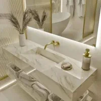 استاد کار کنترات و دائم جهت ساخت روشویی