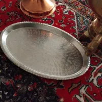 چراغ،سینی مسی|کلکسیون اشیاء عتیقه|مراغه, |دیوار