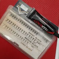 مژه مصنوعی تکی + چسب باکیفیت