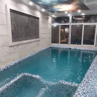 باغ ویلالاکچری استخرداخل بناشهریار نصفهروزوکامل