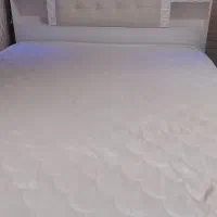 تخت دونفره چراغ دار|تخت و سرویس خواب|همدان, |دیوار