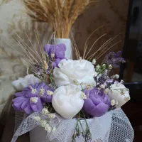 باکس گل شمعی|گل مصنوعی|کرج, کرج نو|دیوار