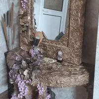 آینه کنسول با خمیر