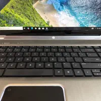 لپتاپdv7 hp بدنه استیل amd a8 17 inch|رایانه همراه|تهران, دهکده المپیک|دیوار