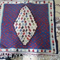 گلیم دستبافت پشمی کامو|گلیم، جاجیم، گبه|هرسین, |دیوار