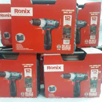 دریل رونیکس.پیچبندشارژی رونیکس۱۲ولت۱۸تیکه آک.شارجی