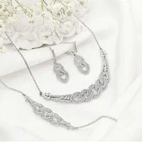 سرویس نقره وست زنجیری مدل کارتیر زنجیری