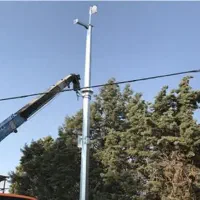 خدمات شبکه ،تولید و نصب دکل دوربین (پایه دوربین)