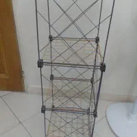 دو عدد قفسه فلزی معاوضه دارم