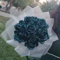 رز روبانی|گل مصنوعی|ارومیه, |دیوار