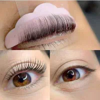 انجام اکستنشن مژه لیفت و لمینت مژه و ابرو