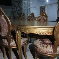 میز ناهار خوری ۸ نفره|میز و صندلی غذاخوری|تبریز, |دیوار