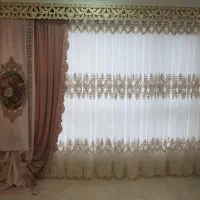 تورپرده brillant  به همراه۲عددوالان جداازهم وکتیبه