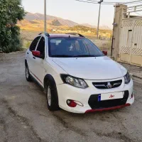 کوییک R سفید قرمز پارس خوردو