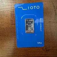 شمش نقره ۲/۵ گرمی زیوتو