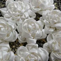انواع گل روبانی و پارچه ای|لوازم خیاطی و بافتنی|اردبیل, |دیوار