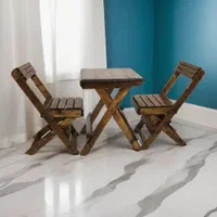 میز و صندلی تاشو چوبی (چوب روسی نراد)|میز و صندلی غذاخوری|پردیس, شهرک صنعتی کمرد|دیوار