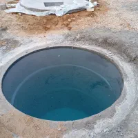 ساخت آب انبار دایره ای با قالب های یک تکه