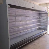 پیش قفسه لبه یخچال فروشگاهی واتس پرده هوا