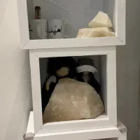 سه عدد شلف باکس سفید هایگلس کاملا نو