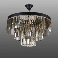 لوستر شیشه ای  50 سانت