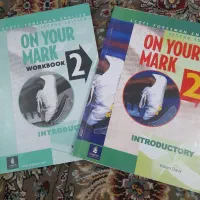 کتاب زبان فمیلی و آن یور مارک on your mark 1&2|کتاب و مجله آموزشی|مشهد, راه آهن|دیوار