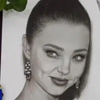 سیاه قلم ب سبک هایپر رئال|تابلو، نقاشی، عکس|زابل, |دیوار