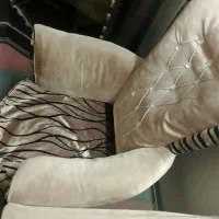 یک بوفه مبل راحتی 9نفره دوکمدبچه ولباس