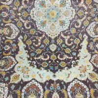 یک تخته قالیچه ۳ متری کاشان کرک و گل ابریشم|فرش|تهران, بازار|دیوار