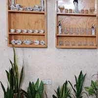 سه عدد ویترین دیواری وست آینه کاملا چوب