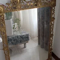 آیینه بزرگ برنز طرح سه تاج