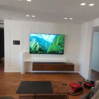 نصب تلویزیون به دیوار تا100اینچ ونرم افزار