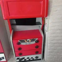 تخت خواب ماشینی بزرگ کودک