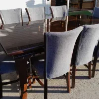 میز نهار خوری|میز و صندلی غذاخوری|جوانرود, |دیوار