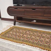 گلیم فرش قلمکاری شده نو
