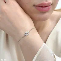 دستبند دخترانه نقره طرح ستاره جدید کارگاه نقره21-0|بدلیجات|تبریز, |دیوار