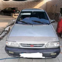 پراید 86 نقره ای