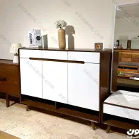 جاکفشی آینه و پاف لوکس و جادار