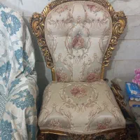 مبل سلطنتی ۹نفره سالم همراه با میز عسلی|مبلمان خانگی و میز عسلی|فشاپویه, |دیوار