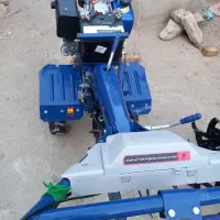 فروش  تیلر 7 نیم  اسب اگرو همراه  با تریلی و ادوات