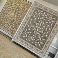 فرش ابی کاربنی/۱۰۵۰شانه تراکم۴۲۰۰|فرش|شیراز, لاله|دیوار