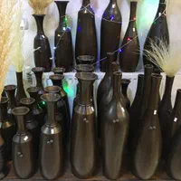 سفال طرح چوب|صنایع دستی و سایر لوازم تزئینی|اصفهان, باغ زیار|دیوار