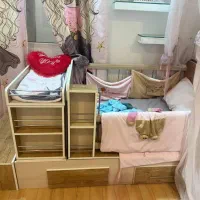 سرویس خواب بچه|تخت و سرویس خواب|مشکیندشت, |دیوار