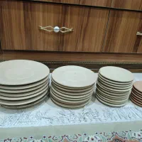 بشقاب سفالی خام