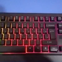کیبورد گیمینگ RGB باسیم