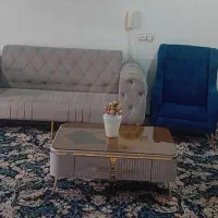 مبل چستر نو به همراه میزجلومبلی وسه عسلی