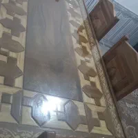 میز ناهار خوری گره چینی شده چوب گردو