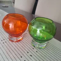 شمعدان رنگی با جعبه