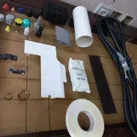 کابل برق اسپیلت۵متری۴نخ/کارتن خالی کولرگازی ایوولی|کولر گازی و فنکوئل|شیراز, فرگاز|دیوار